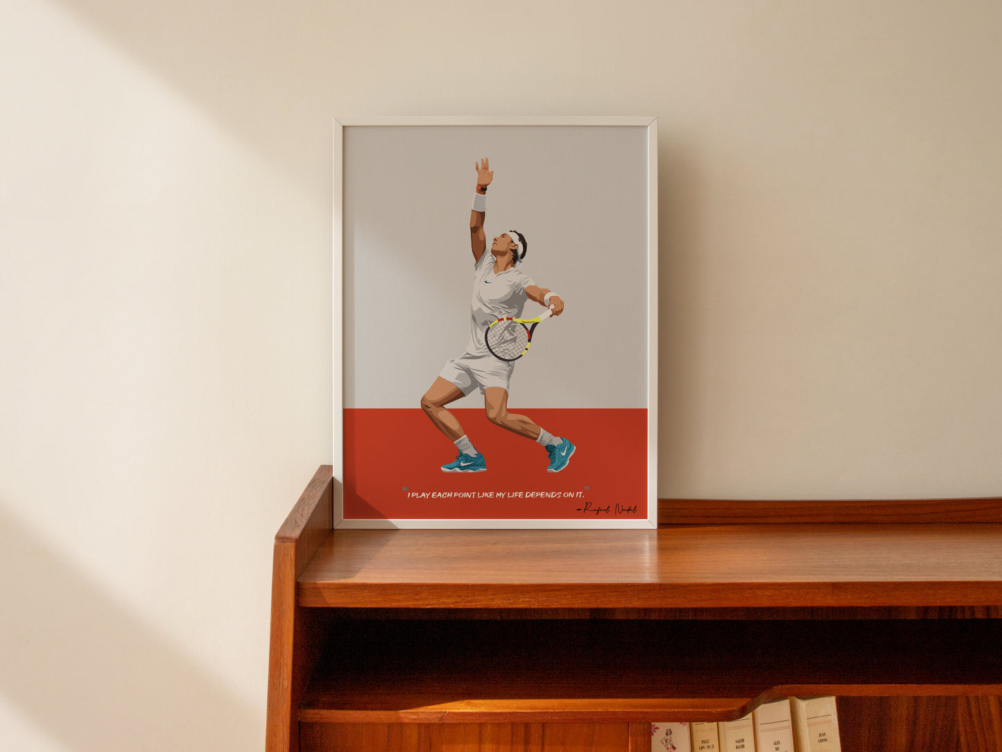 Rafael Nadal Framed Poster