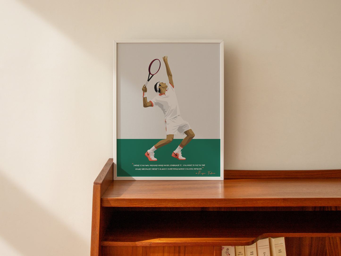 Roger Federer Framed Poster