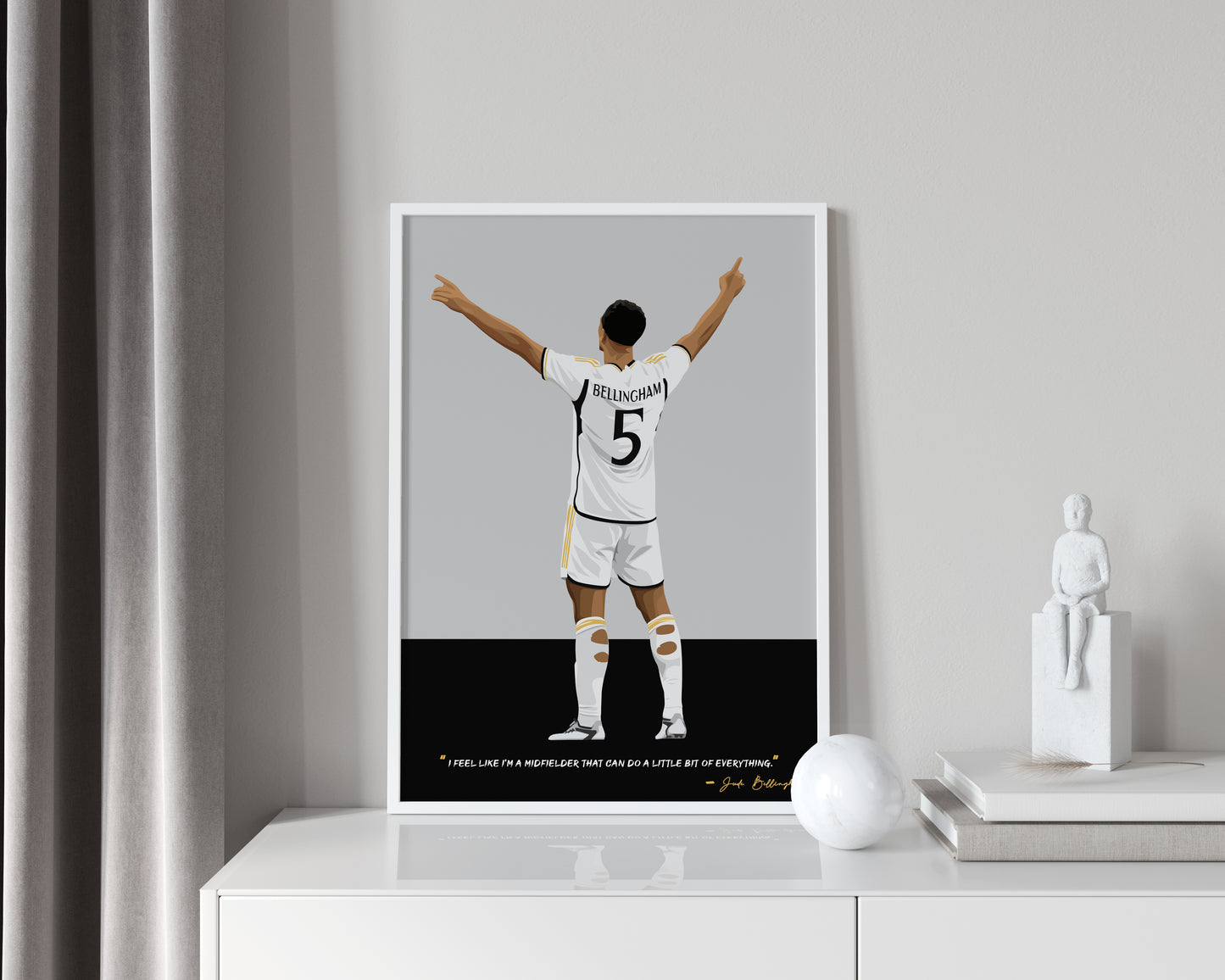 Jude Bellingham Real Madrid Framed Poster