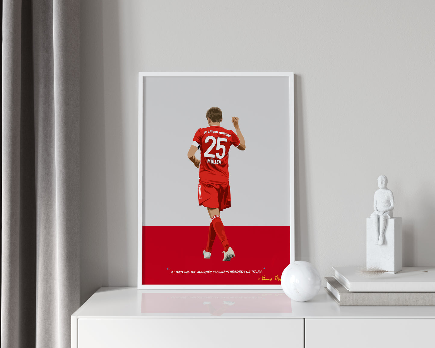 Thomas Muller Bayern Munich Framed Poster