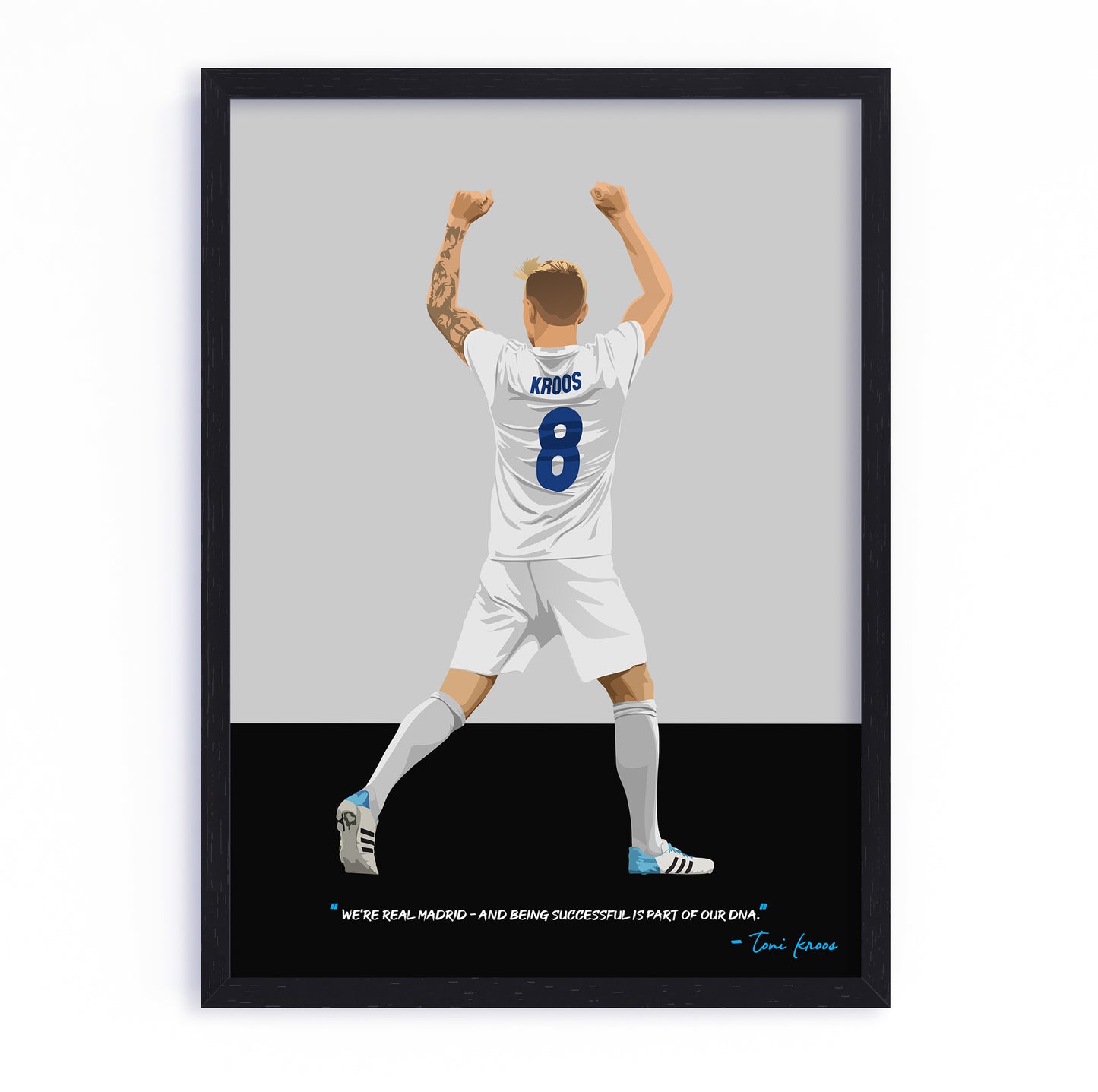 Toni Kroos Real Madrid Framed Poster