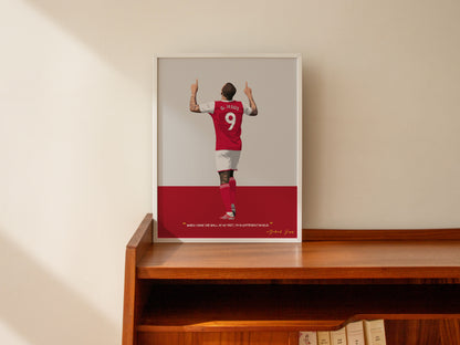 Gabriel Jesus Arsenal Framed Poster