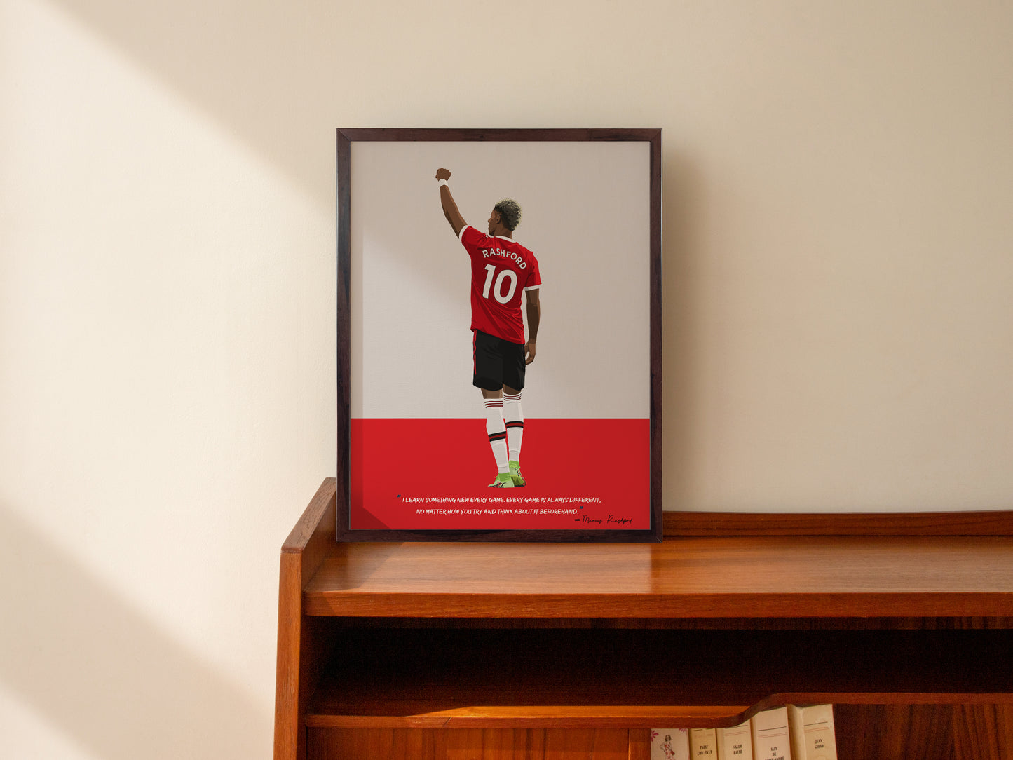 Marcus Rashford Manchester United Framed Poster