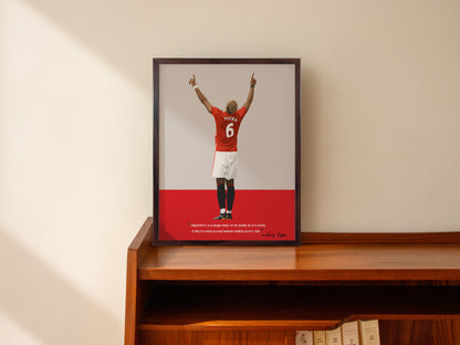 Paul Pogba Manchester United Framed Poster