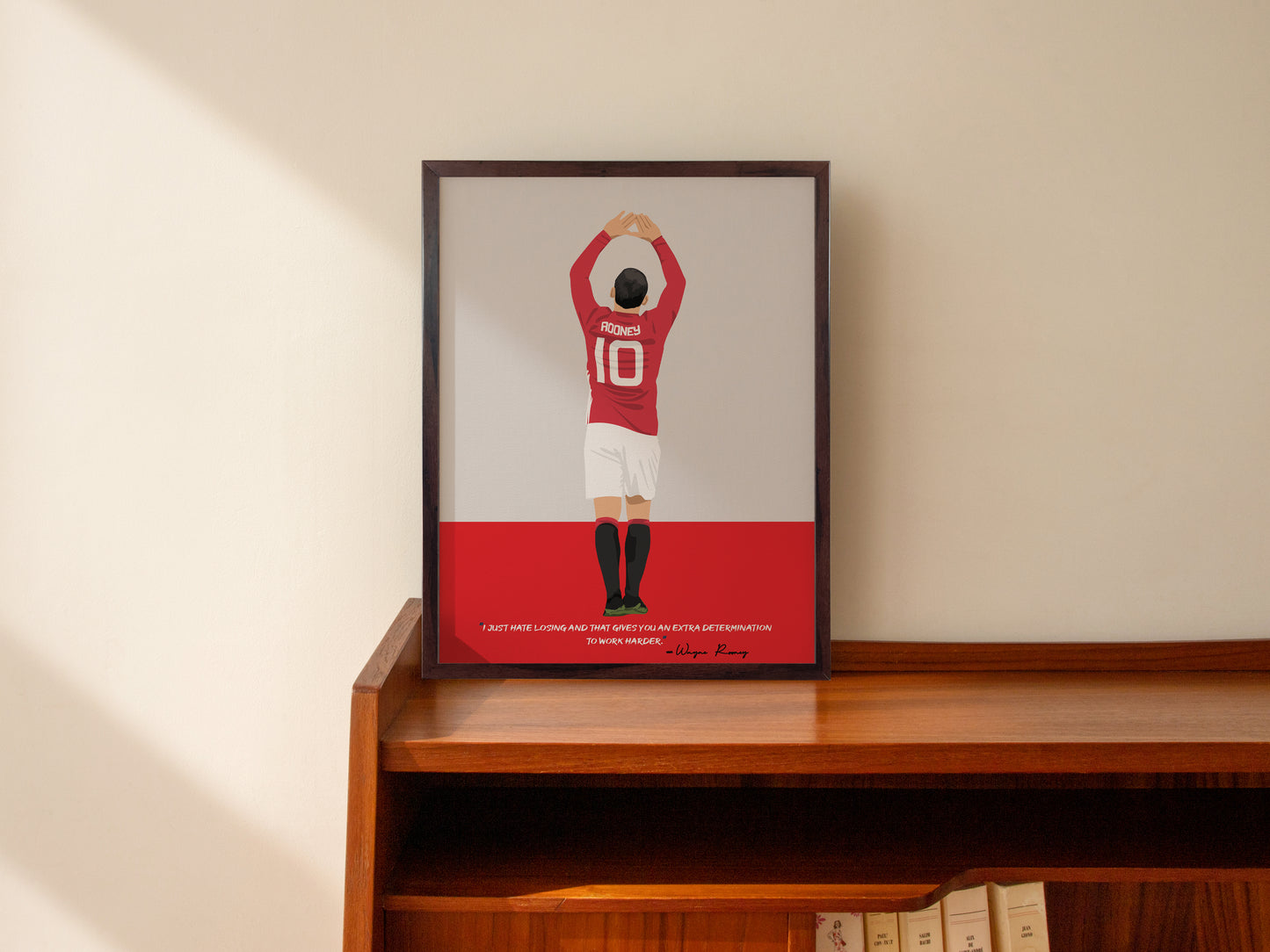 Wayne Rooney Manchester United Framed Poster