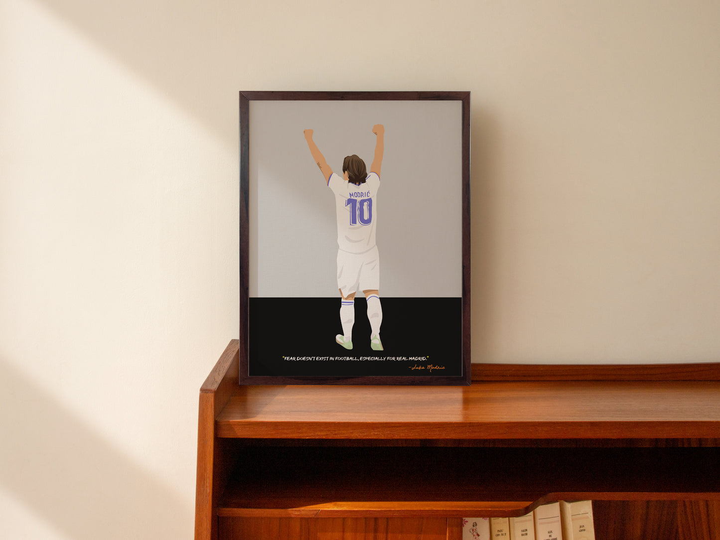 Luka Modric Real Madrid Framed Poster