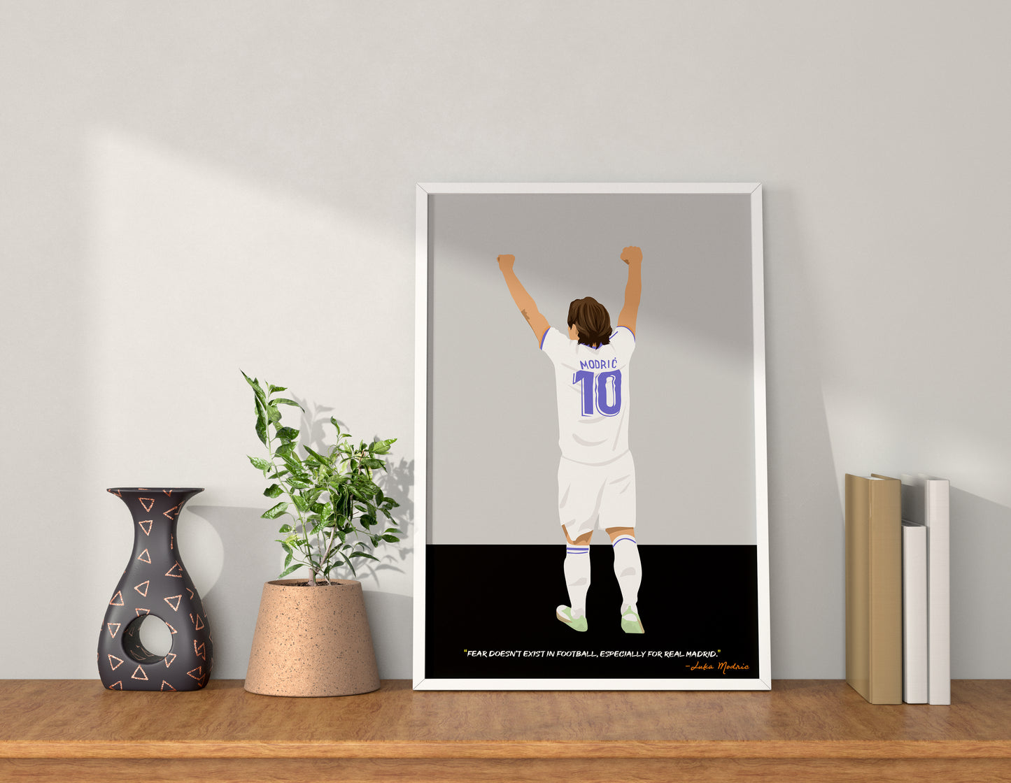 Luka Modric Real Madrid Framed Poster