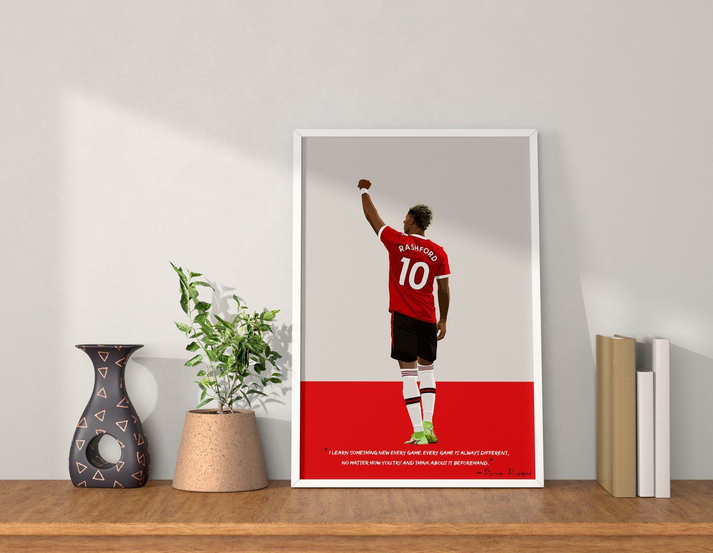 Marcus Rashford Manchester United Framed Poster