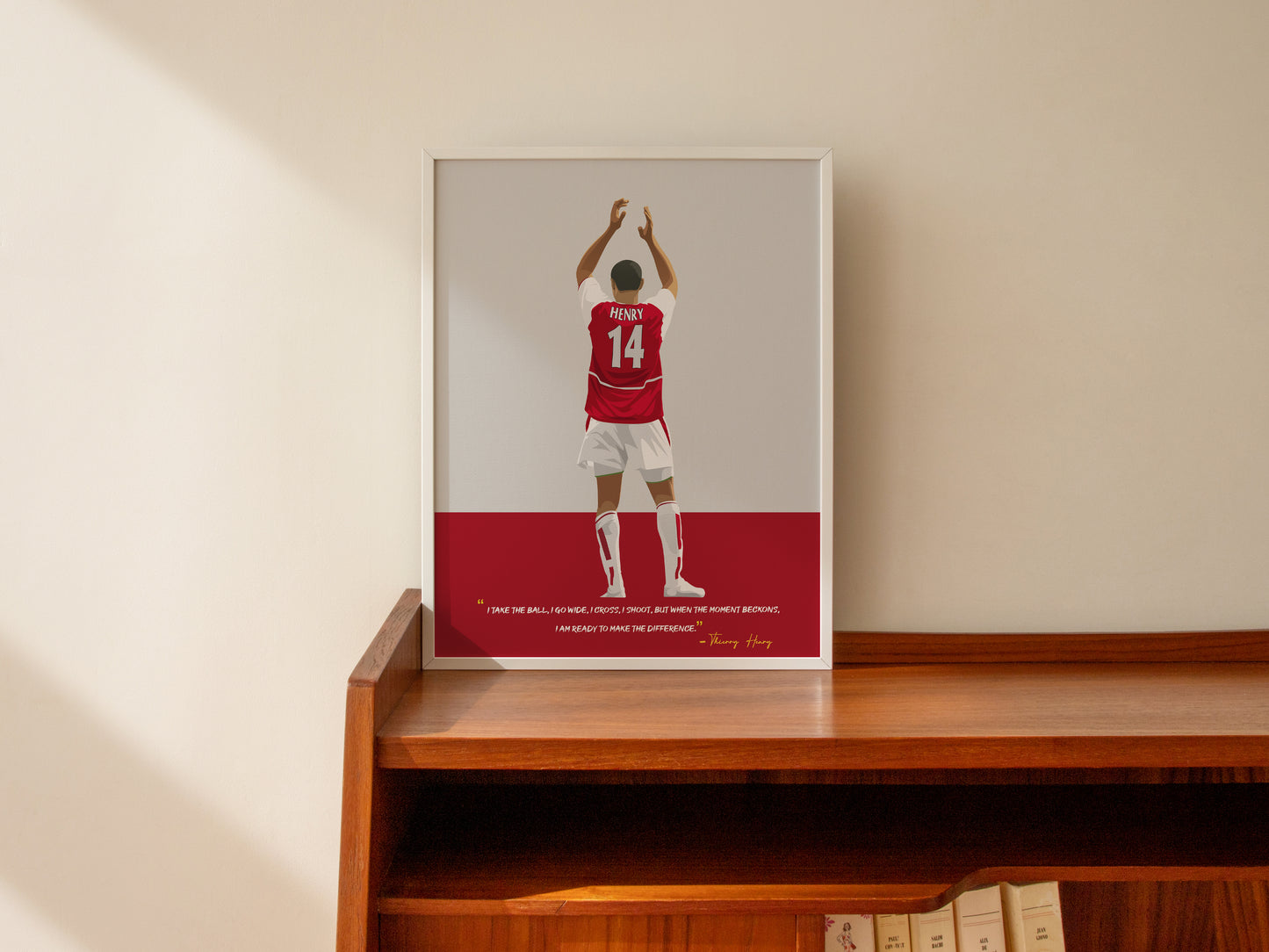 Thierry Henry Arsenal Framed Poster